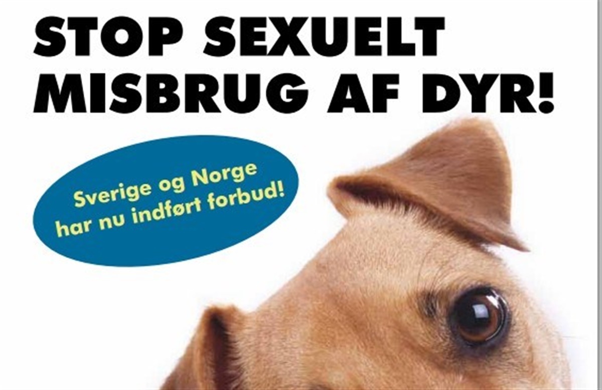 De danske dyreværnsforeninger står sammen: Nu det forbydes at have sex med dyr - Hunden.dk