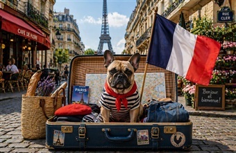 Rejse med hund: Regler for Frankrig 2026