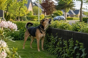 G&oslash;ende hund i haven: Hvad g&oslash;r du?
