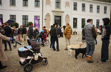 Lars L&oslash;kke og hundene i valgkamp