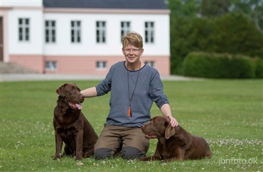 Mai-Britt fandt livsgl&aelig;den igen gennem sine labradorer
