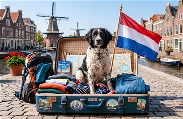 Rejse med hund: Regler for Holland 2026