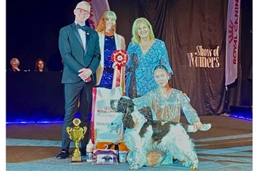 Simone er bedste juniorhandler ved Show of Winners