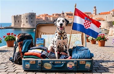 Rejse med hund: Regler for Kroatien 2026