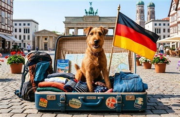 Rejse med hund: Regler for Tyskland 2026