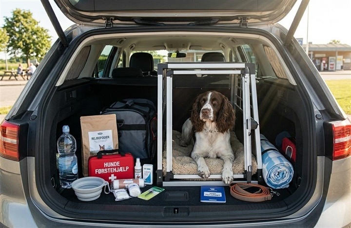 Rejse med hund: Gode r&aring;d til turen